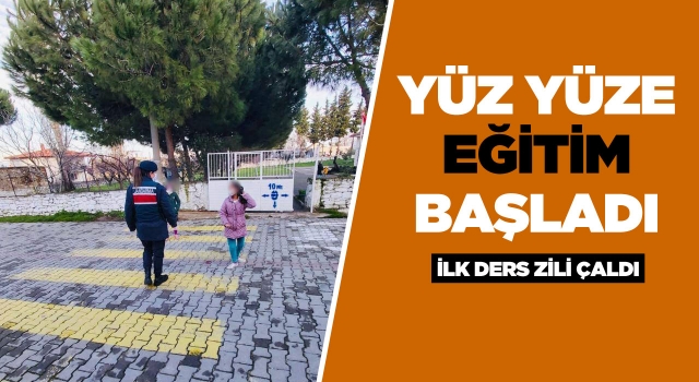 Kuşadası'nda Yüz Yüze Eğitim Başladı