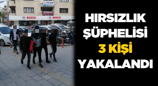 Kuşadası'nda Hırsızlık Şüphelileri Yakalandı!