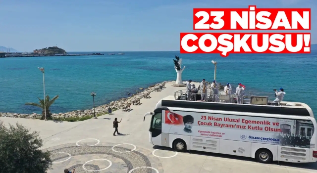 Pandemiye Rağmen Kuşadası'nda 23 Nisan Coşkulu Geçti!