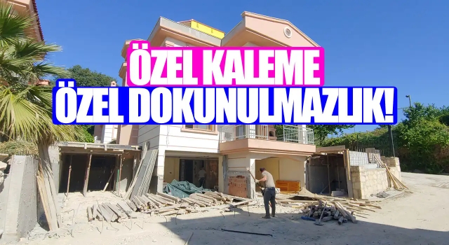 CHP'li Belediyeden, Özel Kaleme Özel Dokunulmazlık!