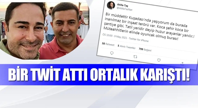 Atilla Taş, CHP'li Ömer Günel'i Taşladı!