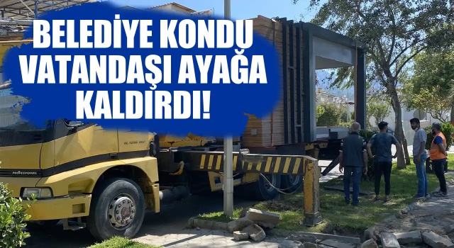 Ruhsatlı Kondu'nun Yerine Belediye Kondu Geldi!