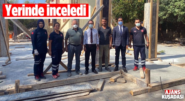 112 Acil İstasyon İnşaatı Devam Ediyor