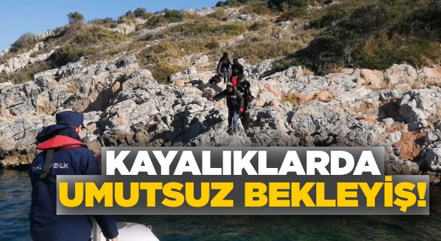 Kuşadası Körfezinde 4 Göçmen Kurtarıldı