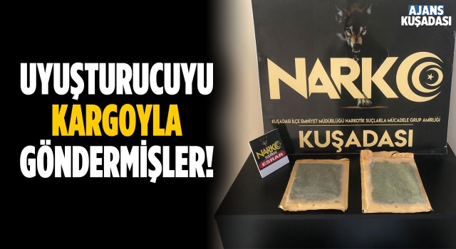 Kuşadası Polisi Kargoyla Gelen Uyuşturucuya El Koydu!