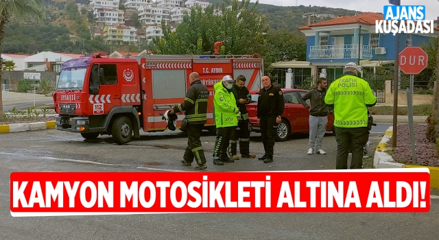 Kuşadası'nda Motosiklet Kazası: 2 Yaralı