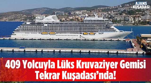 Lüks Kruvaziyer Yolcu Gemisi Kuşadası'nda!