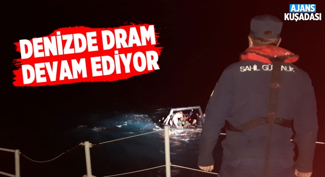 Kuşadası Açıklarında 20 Düzensiz Göçmen Kurtarıldı!