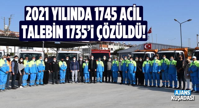 Kuşadası Belediyesi'nin En Hızlı Birimi Durmuyor!