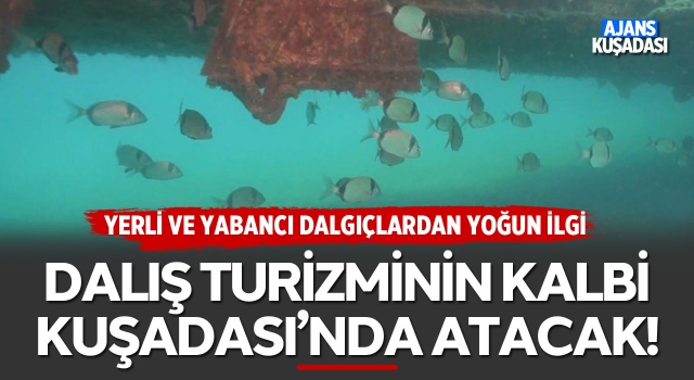 Dalış Turizminin Kalbi Kuşadası'nda Atacak!