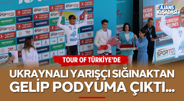 Ukraynalı Yarışçı Buts, Sığınaktan Gelip Tour of Türkiye'de Podyuma Çıktı