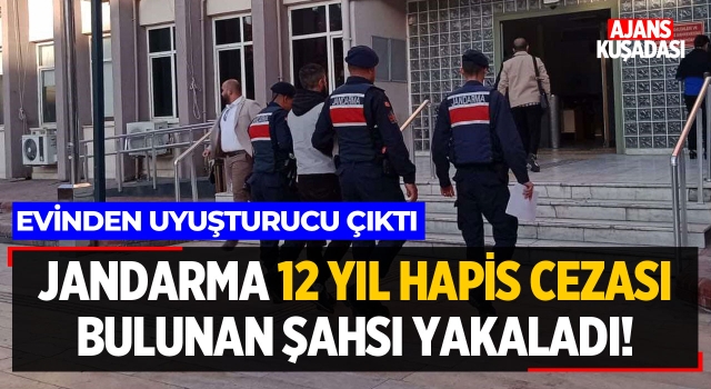 Jandarma 12 Yıl Hapis Cezası Olan Şahsı Yakaladı!