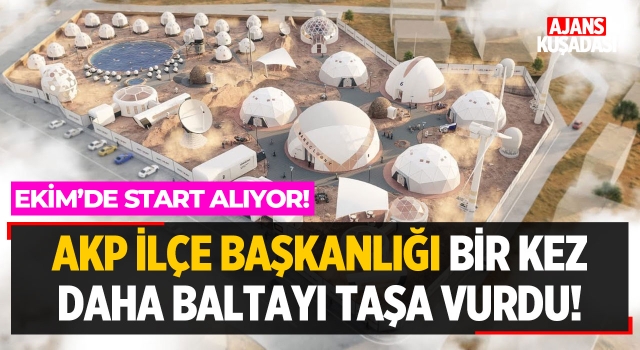 AKP İlçe Başkanlığı Bir Kez Daha Baltayı Taşa Vurdu!