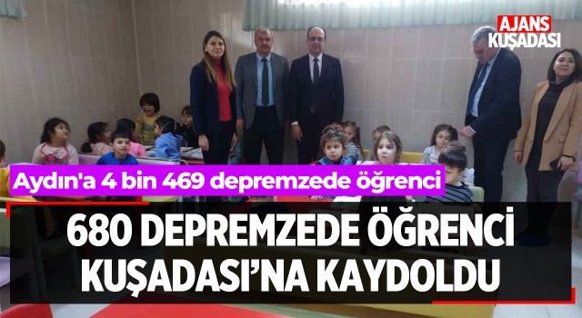 680 Depremzede Öğrenci Kuşadası'na Kaydoldu