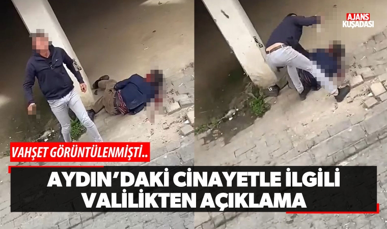 Aydın'daki cinayetle ilgili Valilikten açıklama