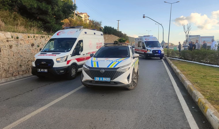 Kuşadası'nda motosiklet kazası can aldı!