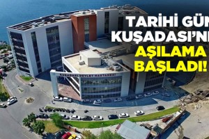 Kuşadası'nda Tarihi Gün! Aşılama Sağlık Çalışanları İle Başladı!