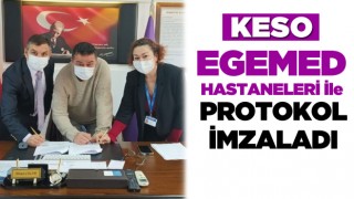 KESO ve EGEMED Hastaneleri Arasında Protokol İmzalandı