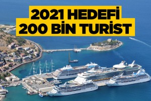 Kuşadası, 2021 Sezonunda Dev Gemilerle 200 Bin Turist Hedefliyor