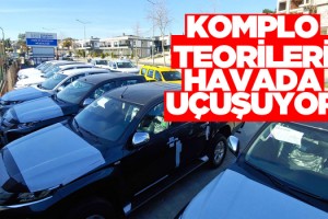 Belediye Otoparkındaki Plakasız Kamyonetlerin Sırrı Çözülemedi!