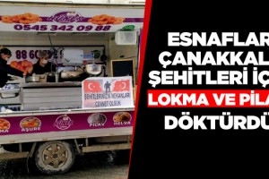 Kuşadalı Esnaflar Çanakkale Şehitlerini Unutmadı