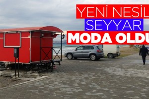 Kuşadası Sahillerini Turistlerden Önce "Yeni Nesil" Seyyarlar Doldurdu!