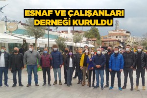 Kuşadası'nda Esnaf ve Çalışanları Derneği Kuruldu