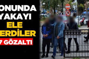 Kuşadası'nda Hırsızlık Zanlıları Polisten Kaçamadı!