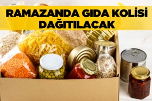 Ramazanda Çadır Kurulmayacak, Gıda Kolisi Dağıtılacak