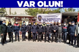 Kuşadası Polisi Şehitler Anısına Lokma Döktürdü