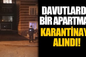 Kuşadası'nda Bir Apartman Karantinaya Alındı!