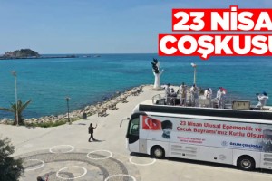 Pandemiye Rağmen Kuşadası'nda 23 Nisan Coşkulu Geçti!