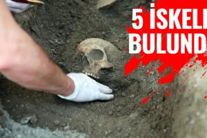 Tarihi Kadı Kalesinde 5 İskelet Bulundu!