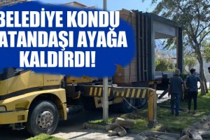 Ruhsatlı Kondu'nun Yerine Belediye Kondu Geldi!