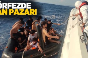 Kuşadası Körfezinde 49 Göçmen Kurtarıldı