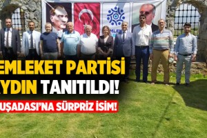 Memleket Partisi Aydın Tanıtıldı, Kuşadası İlçe Başkanı Belli Oldu!