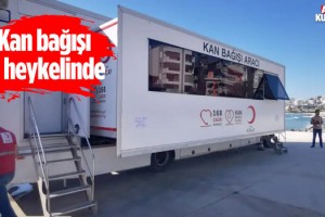 Kızılay Kan Bağış Aracı Kuşadası’nda