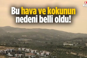 Kuşadası Güne Kızıl ve Bulanık Havayla Uyandı!