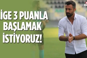 Kuşadasıspor Lige İyi Başlamak İstiyor!