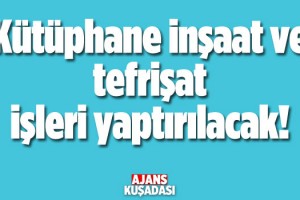 Sevgi Plajına Kütüphane Yaptırılacak