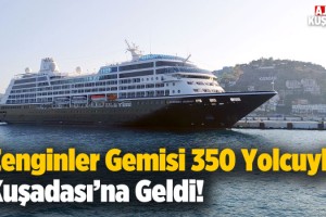"Azamara Journey" Amerikalı Zenginleri Kuşadası'na Getirdi