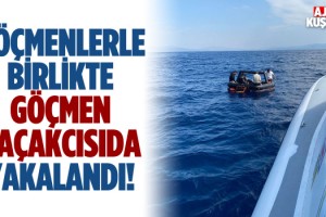 Kuşadası Açıklarında 60 Göçmen İle 1 Kaçakcı Yakalandı