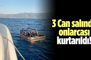 Kuşadası Körfezinde 67 Göçmen Kurtarıldı
