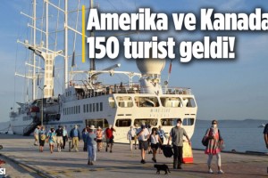 Kuşadası'na İki Lüks Yelkenli Kruvaziyer Yanaştı