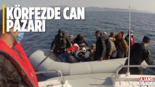 Kuşadası'nda 20 Göçmen Kurtarıldı