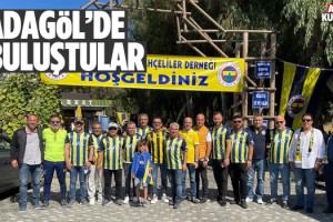 Kuşadası'ndaki Fenerbahçeliler Adagöl'de Buluştu