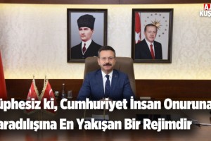 Vali Aksoy'dan 29 Ekim Bayram Mesajı