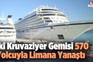Viking Sky ve Star Legend Kuşadası Limanında!