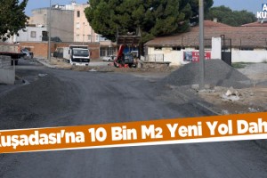 Davutlar'a 10 Bin Metrekare Yol Yapılıyor!