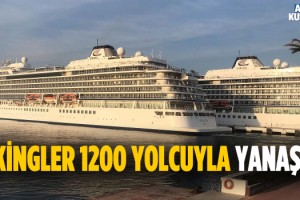İki Viking 1200 Yolcuyla Kuşadası'na Geldi